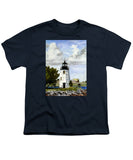 Goat Island Lighthouse Newport Rhode Island - Youth T-Shirt