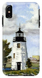 Goat Island Lighthouse Newport Rhode Island - Phone Case