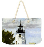 Goat Island Lighthouse Newport Rhode Island - Weekender Tote Bag