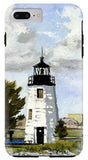 Goat Island Lighthouse Newport Rhode Island - Phone Case