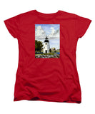 Goat Island Lighthouse Newport Rhode Island - Women's T-Shirt (Standard Fit)