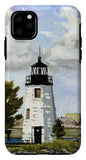 Goat Island Lighthouse Newport Rhode Island - Phone Case