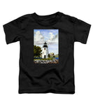 Goat Island Lighthouse Newport Rhode Island - Toddler T-Shirt