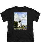 Goat Island Lighthouse Newport Rhode Island - Youth T-Shirt