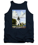 Goat Island Lighthouse Newport Rhode Island - Tank Top