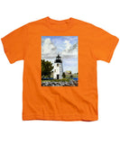 Goat Island Lighthouse Newport Rhode Island - Youth T-Shirt
