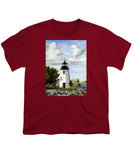Goat Island Lighthouse Newport Rhode Island - Youth T-Shirt