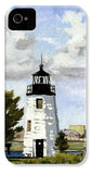 Goat Island Lighthouse Newport Rhode Island - Phone Case