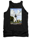 Goat Island Lighthouse Newport Rhode Island - Tank Top