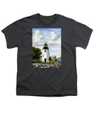 Goat Island Lighthouse Newport Rhode Island - Youth T-Shirt