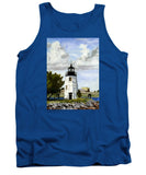 Goat Island Lighthouse Newport Rhode Island - Tank Top