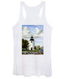 Goat Island Lighthouse Newport Rhode Island - Women's Tank Top