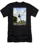 Goat Island Lighthouse Newport Rhode Island - T-Shirt