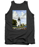 Goat Island Lighthouse Newport Rhode Island - Tank Top