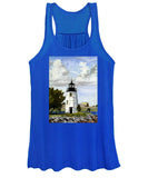 Goat Island Lighthouse Newport Rhode Island - Women's Tank Top