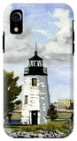 Goat Island Lighthouse Newport Rhode Island - Phone Case
