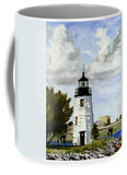 Goat Island Lighthouse Newport Rhode Island - Mug