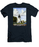 Goat Island Lighthouse Newport Rhode Island - T-Shirt