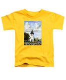 Goat Island Lighthouse Newport Rhode Island - Toddler T-Shirt