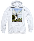Goat Island Lighthouse Newport Rhode Island - Sweatshirt