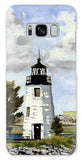 Goat Island Lighthouse Newport Rhode Island - Phone Case