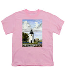 Goat Island Lighthouse Newport Rhode Island - Youth T-Shirt