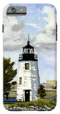 Goat Island Lighthouse Newport Rhode Island - Phone Case