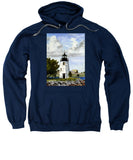 Goat Island Lighthouse Newport Rhode Island - Sweatshirt