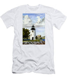 Goat Island Lighthouse Newport Rhode Island - T-Shirt