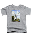 Goat Island Lighthouse Newport Rhode Island - Toddler T-Shirt