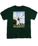 Goat Island Lighthouse Newport Rhode Island - Youth T-Shirt