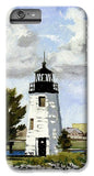 Goat Island Lighthouse Newport Rhode Island - Phone Case