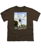 Goat Island Lighthouse Newport Rhode Island - Youth T-Shirt