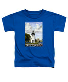 Goat Island Lighthouse Newport Rhode Island - Toddler T-Shirt
