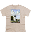 Goat Island Lighthouse Newport Rhode Island - Youth T-Shirt