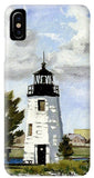 Goat Island Lighthouse Newport Rhode Island - Phone Case
