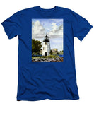 Goat Island Lighthouse Newport Rhode Island - T-Shirt