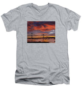 Newport Bridge Newport Rhode Island - Men's V-Neck T-Shirt