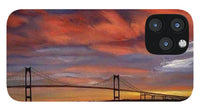 Newport Bridge Newport Rhode Island - Phone Case