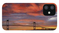 Newport Bridge Newport Rhode Island - Phone Case