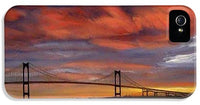 Newport Bridge Newport Rhode Island - Phone Case