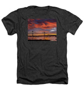 Newport Bridge Newport Rhode Island - Heathers T-Shirt