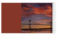 Newport Bridge Newport Rhode Island - Yoga Mat