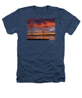 Newport Bridge Newport Rhode Island - Heathers T-Shirt