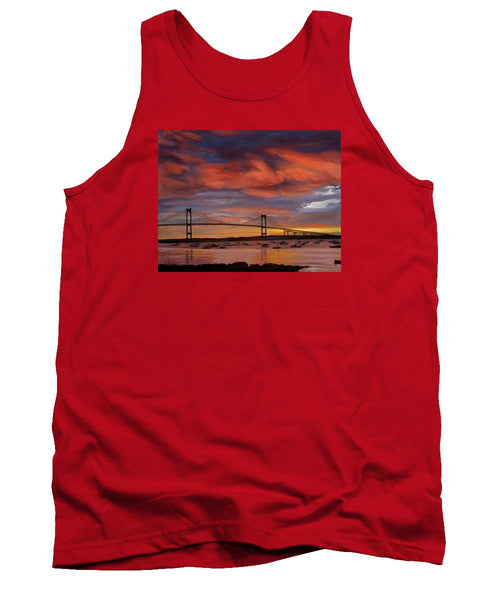 Newport Bridge Newport Rhode Island - Tank Top