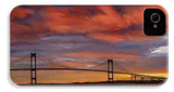 Newport Bridge Newport Rhode Island - Phone Case