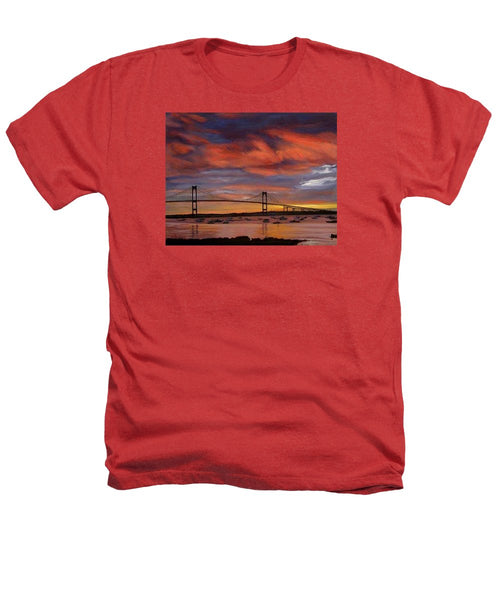 Newport Bridge Newport Rhode Island - Heathers T-Shirt