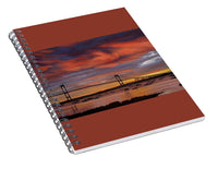 Newport Bridge Newport Rhode Island - Spiral Notebook