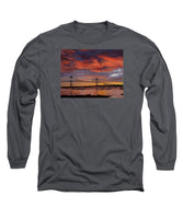 Newport Bridge Newport Rhode Island - Long Sleeve T-Shirt
