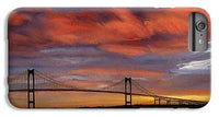 Newport Bridge Newport Rhode Island - Phone Case